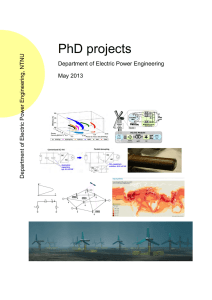 Summary of PhD Projects 2013