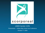 Xcorporeal XCR-6 - Corporate-ir