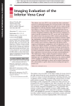 Imaging Evaluation of the Inferior Vena Cava1
