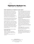 PATIENT ORIENTATION TO HYPERBARIC OXYGEN THERAPY
