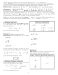 MA109, Activity 4: Rational Exponents and Radicals (Section P.4, pp