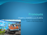 Pronouns - jalferioclark