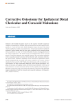 Corrective Osteotomy for Ipsilateral Distal Clavicular and Coracoid