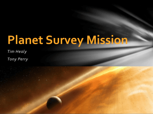 Proposed Plan - Department of Earth and Planetary Sciences