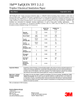 3M™ TufQUIN TFT 2-2-2 Triplex Electrical Insulation Paper