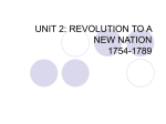 Revolution to New Nation