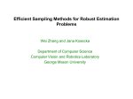 Robust Estimation Problems in Computer Vision
