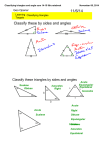 Classifying triangles and angle sum 14