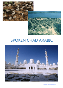 Peace Corps Arabic