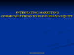 Marketing Communications Options