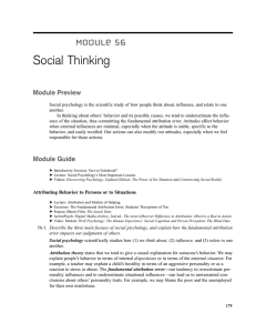 Social Thinking