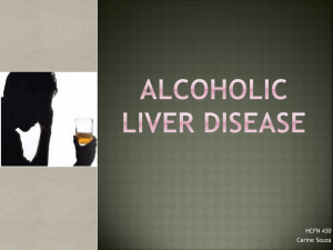 Alcoholic liver disease