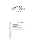 Java 2D: Graphics in Java 2
