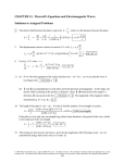 CH 31 solutions to assigned problems
