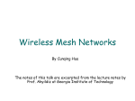 Intro to Wireless Mesh Networks - McMaster Computing and Software