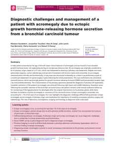 Diagnostic challenges and management of a patient with