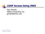 LDAP Access Using JNDI.sxi