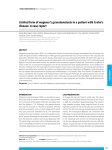 Limited form of wegener`s granulomatosis in a patient with Crohn`s