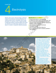 CHAPtER 4 Electrolysis