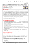 Drug Information Sheet("Kusuri-no-Shiori") Internal Revised: 11