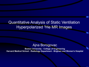 Quantitative Analysis of Static Ventilation