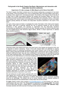 Fold growth in the South Caspian Sea Basin: Mechanisms and