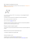 Title : The diagonals of a parallelogram bisect each other Objective