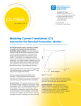 Modeling Current Transformer (CT) Saturation for Detailed