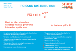 Poisson Distribution