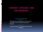 Chronic Disease and Environment