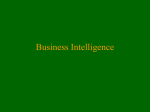 Intro to Business Intelligence