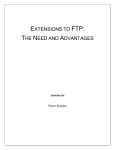 Extensions to the FTP Protocol