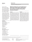 Multi-site diagnosis and management of 260 patients with Auditory