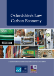 Oxfordshire`s Low Carbon Economy