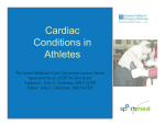 Cardiac Conditions in Athletes - American College of Emergency