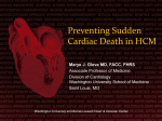 Preventing Sudden Cardiac Death in HCM