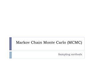 Markov Chain Monte Carlo (MCMC)