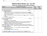 mesopotamia schedule 2