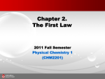 Chapter 2. The First Law