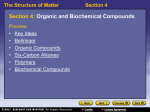 Organic and Biochemical Compounds