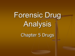 Forensic Drug Analysis - Madison Public Schools