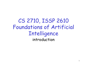 CSCI 5582 Artificial Intelligence