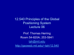 PowerPoint Presentation - 12.540 Principles of the Global