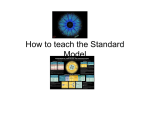 How to teach the Standard Model