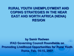 rural unemployment and poverty in the near east and north africa