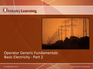 Basic Electrical Distribution System