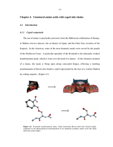 Chapter 4. Unnatural amino acids with caged side chains