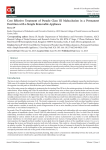 Cost Effective Treatment of Pseudo Class III Malocclusion in a