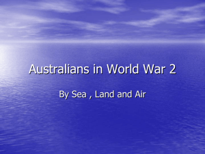 Australia and World War 2