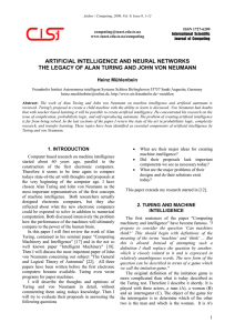 Author / Computing, 2000, Vol. 0, Issue 0, 1